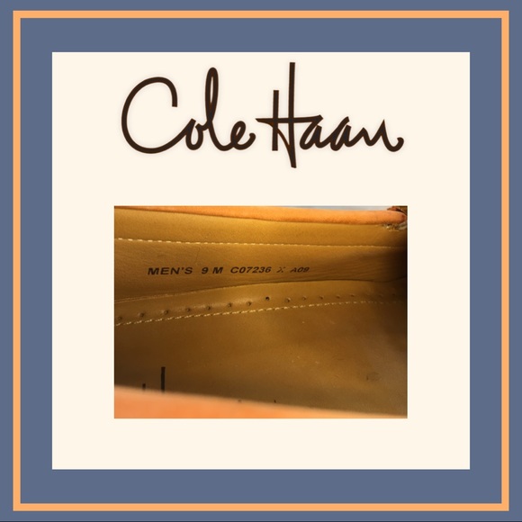 Cole Haan Orange Leather Loafers 9 - Picture 7 of 12